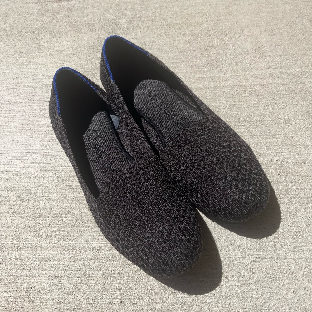 Rothy’s black loafers